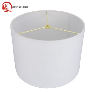 Fabric table lamp lampshade, bedroom bedside lamp lampshade, circular linen lampshade, wall lamp, floor lamp, lighting accessories customization