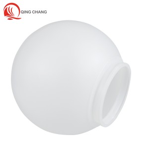 Wall lamp globe lamp White acrylic lamp column globe plastic circular bulb replacement lampshade for lamp column spherical lampshade Lamp spherical lampshade