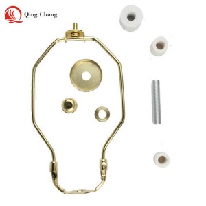 7 inch lamp harp kit,Brass | QINGCHANG