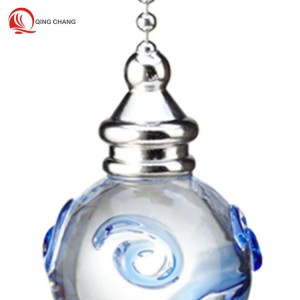 Hot selling item blue patterned glass ball 丨 QINGCHANG
