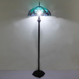 Blue Tiffany Floor Lamp Custom