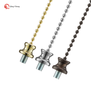 Finials connector with screw converter lamp pull chain parts finial| QINGCHANG