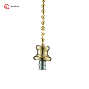 Finials connector with screw converter lamp pull chain parts finial| QINGCHANG