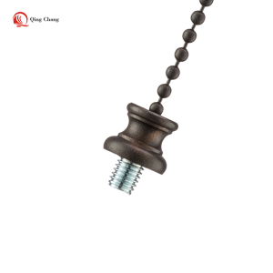 Finials connector with screw converter lamp pull chain parts finial| QINGCHANG