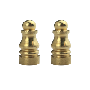 Solid brass chess-designed Finials decoration for tabletop lamp| QINGCHANG