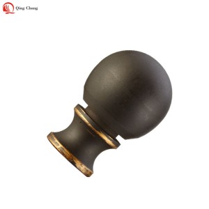 Metal ball finials, Factory high quality zinc alloy for lamp harp | QINGCHANG