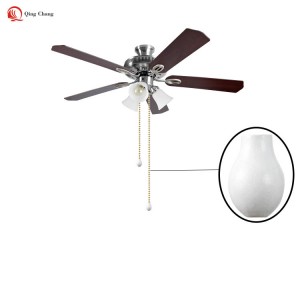 Ceiling fan chain, Hot sell high quality wooden short bottle shape pendant | QINGCHANG