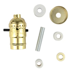 7 inch lamp harp kit,Brass | QINGCHANG
