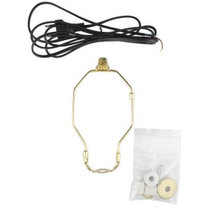 7 inch lamp harp kit,Brass | QINGCHANG