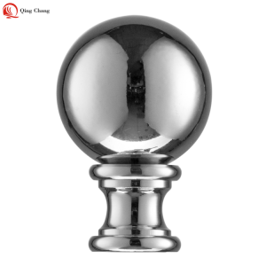 Fantastic transparent small chrome color crystal ball| QINGCHANG