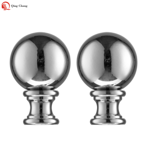 Fantastic transparent small chrome color crystal ball| QINGCHANG