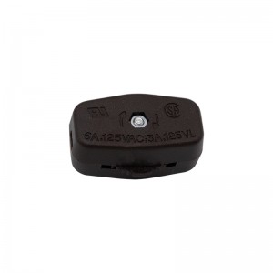 Hot sell Spt-1 wire brown color plastic switch| QINGCHANG