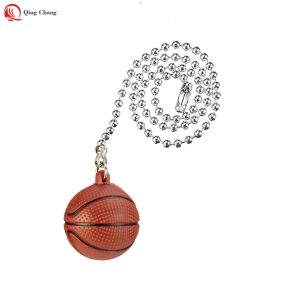 High quality hot sell basketball shape ceiling fan pull chain | QINGCHANG