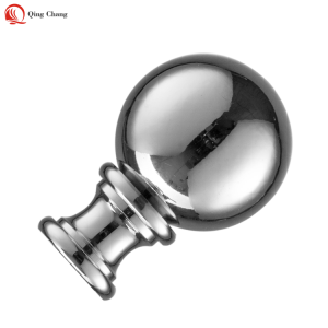 Fantastic transparent small chrome color crystal ball| QINGCHANG