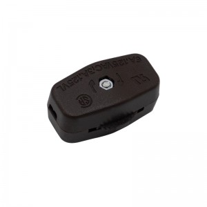 Hot sell Spt-1 wire brown color plastic switch| QINGCHANG