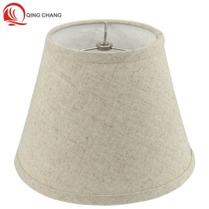 Wholesale new design hot sell white color fabric lampshade for table lamp
