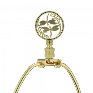 Antique brass finial, Hot sell factory dragonfly shape | QINGCHANG